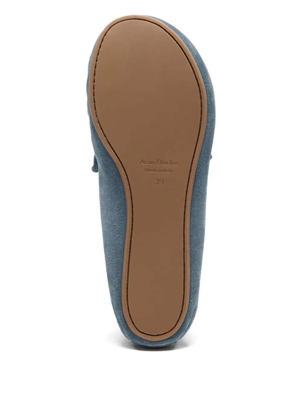 Acne Studios Suède loafers Blauw