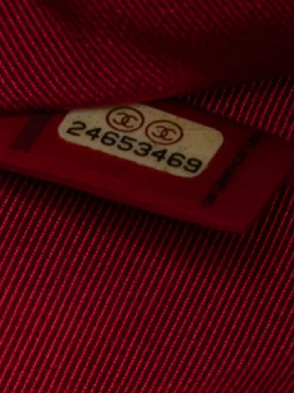 CHANEL Pre-owned 2017-2018 Medium Quilted Wool And Calfskin Gabrielle O Case Clutch Bag In Black