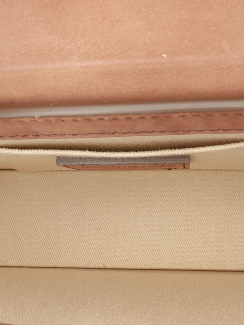 Pre-owned Jacquemus 2018-2025 Suede Le Chiquito Long Satchel In Brown