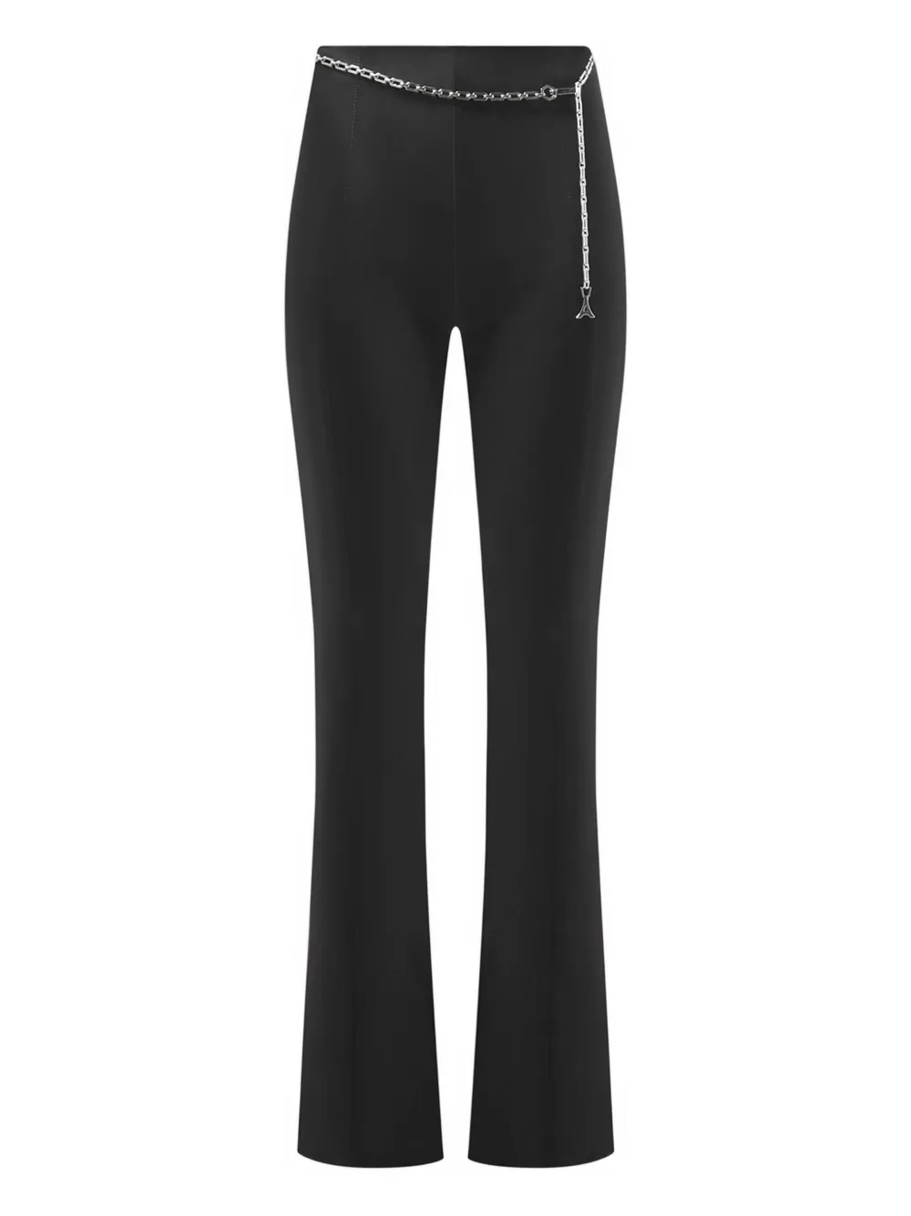 Manière De Voir split-hem chain leggings - Nero