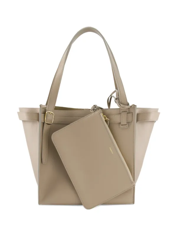 Coperni Medium Cabas Belt Tote Bag in Neutrals