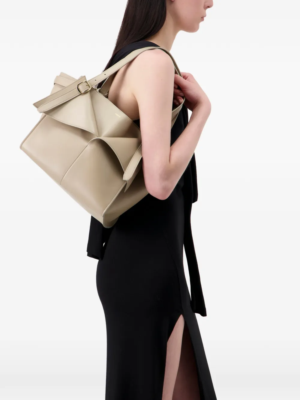 Coperni Medium Cabas Belt Tote Bag In Neutral