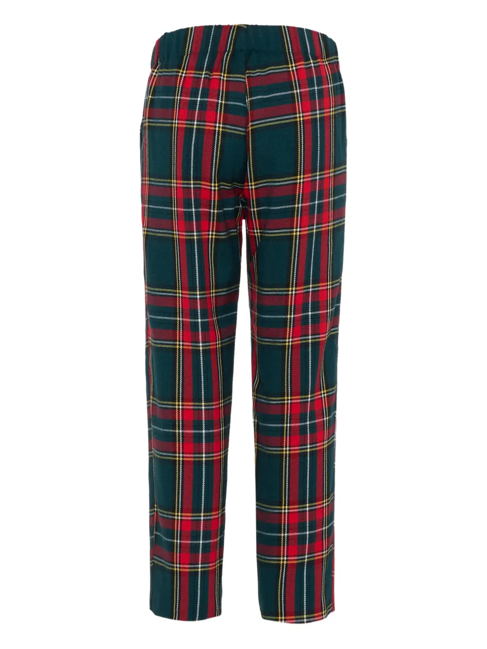 La Stupenderia tartan-pattern pocket trousers | Girls Casual Trousers | Image 2