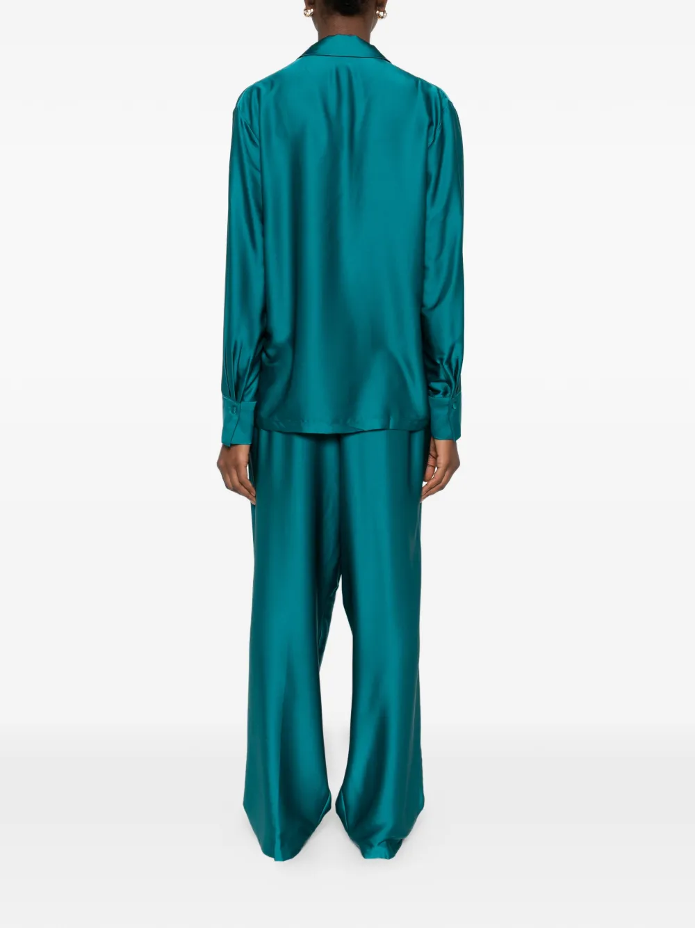  Silkylicious Silk Pyjama Set - Green 