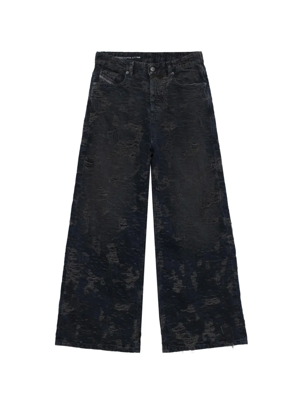 Diesel 1996 distressed jeans - Nero