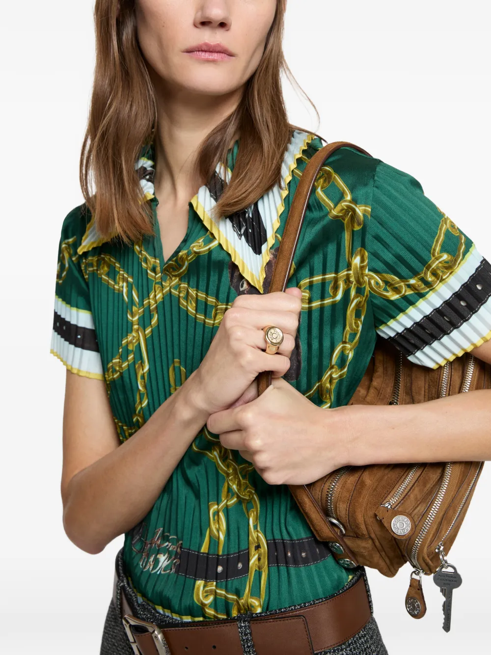 Acne Studios logo ring - Goud