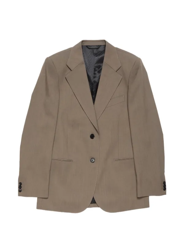 Acne Studios Buttoned Beige Blazer in Neutrals