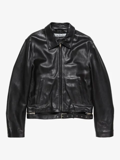 Acne Studios Bikerjacke aus Leder