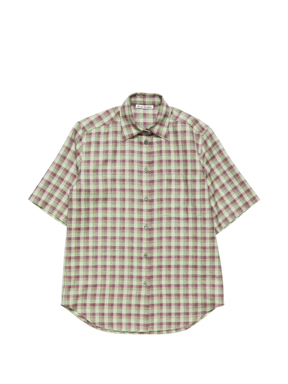 Acne Studios Camicia a quadri - Verde
