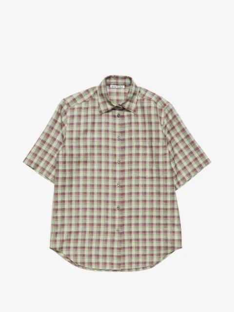 Acne Studios checked buttoned shirt