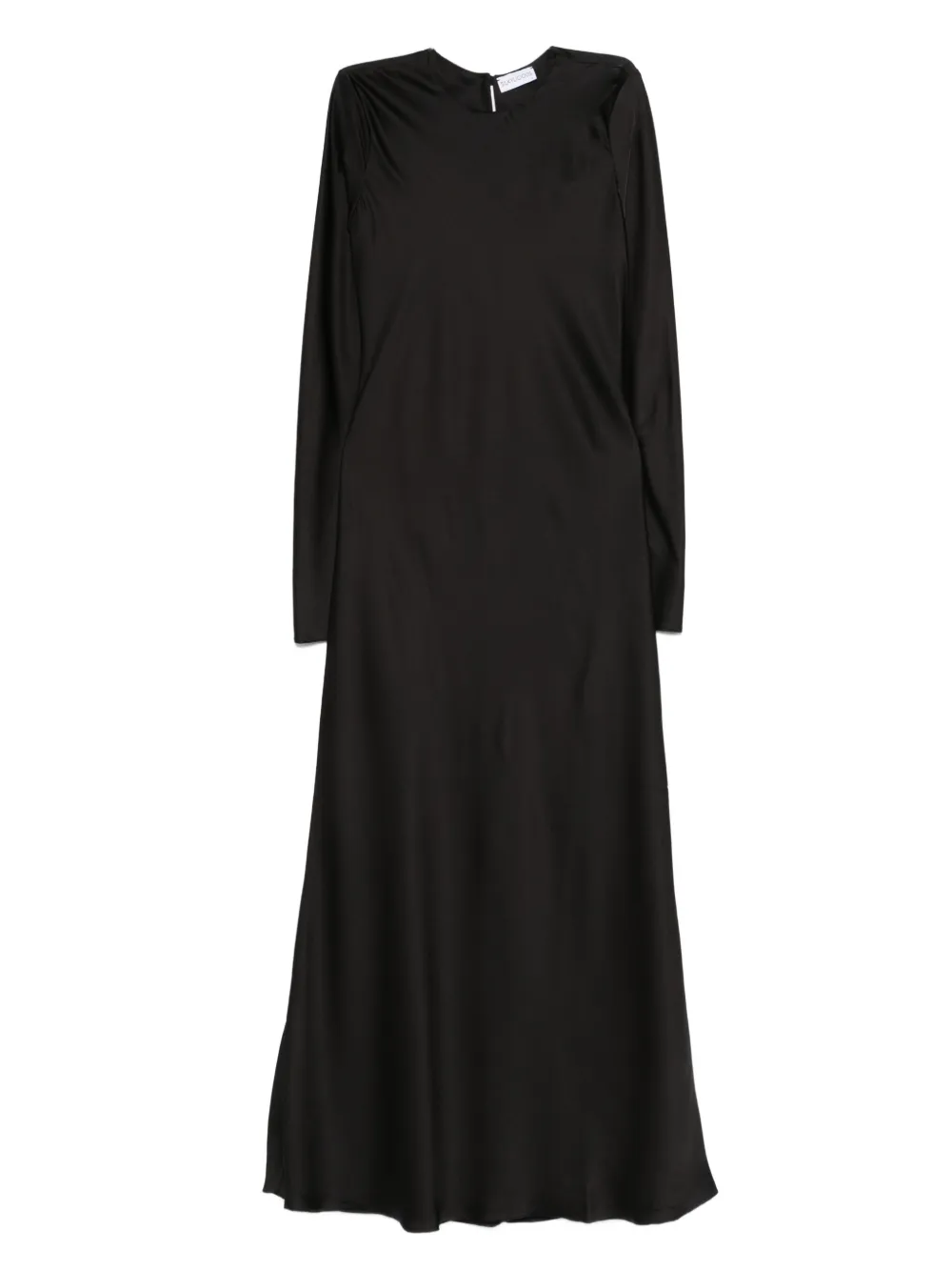 SILKYLICIOUS vestido largo Rima | negro | Image 1
