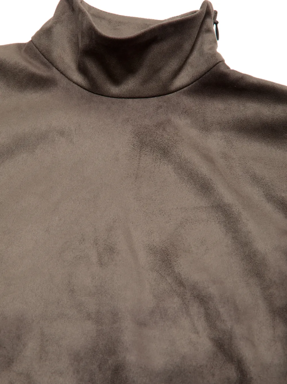 Acne Studios Trompe l'oeil top met hoge hals Bruin
