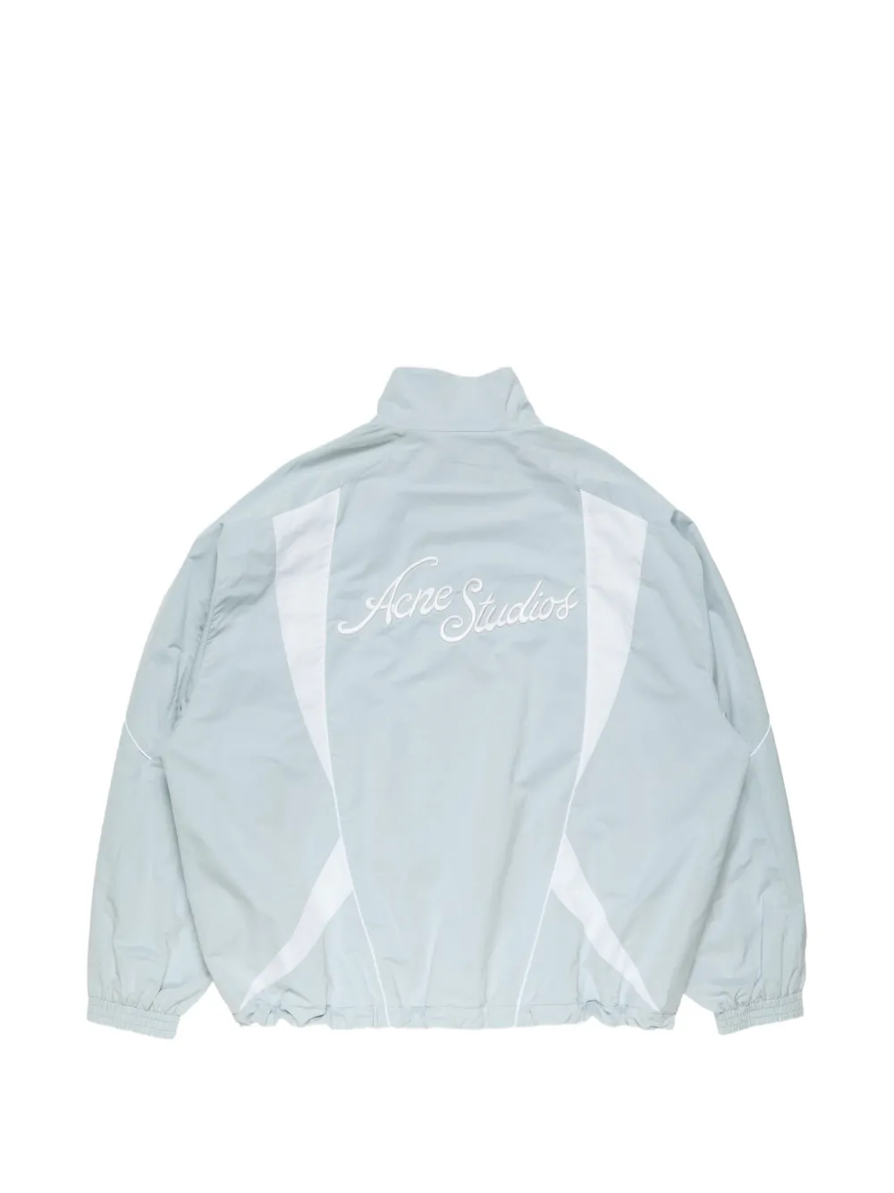 Acne Studios Jack met geborduurd logo Blauw