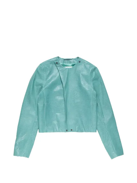 Acne Studios zip-up leather jacket