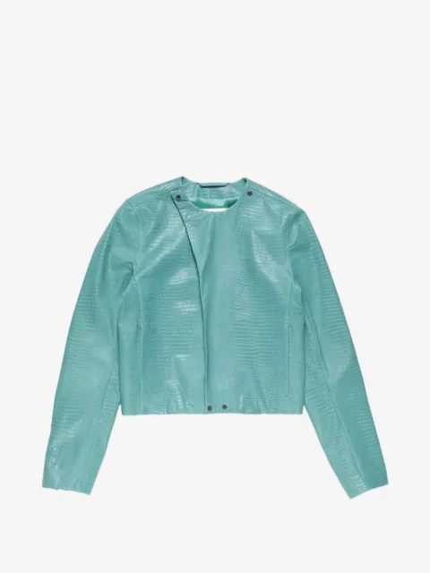 Acne Studios zip-up leather jacket