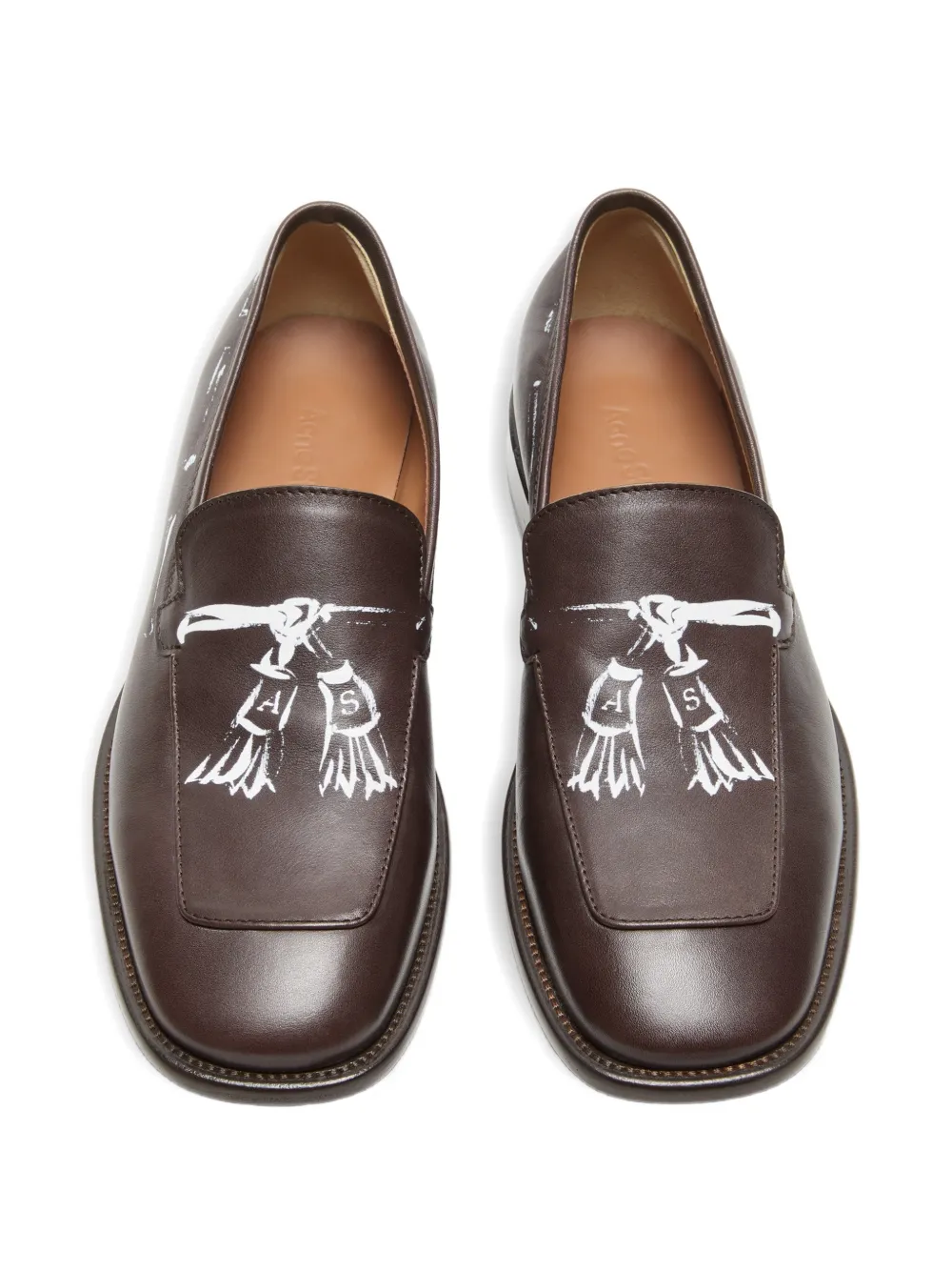 Acne Studios 图案帆船鞋 | 男士