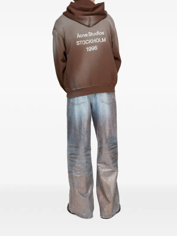 Acne Studios Loose Glitter Jeans – 1981 | Blue | FARFETCH