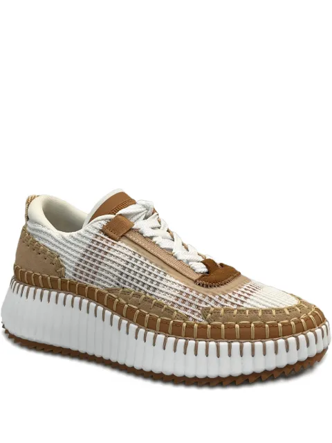 Chloé platform stitching sneakers