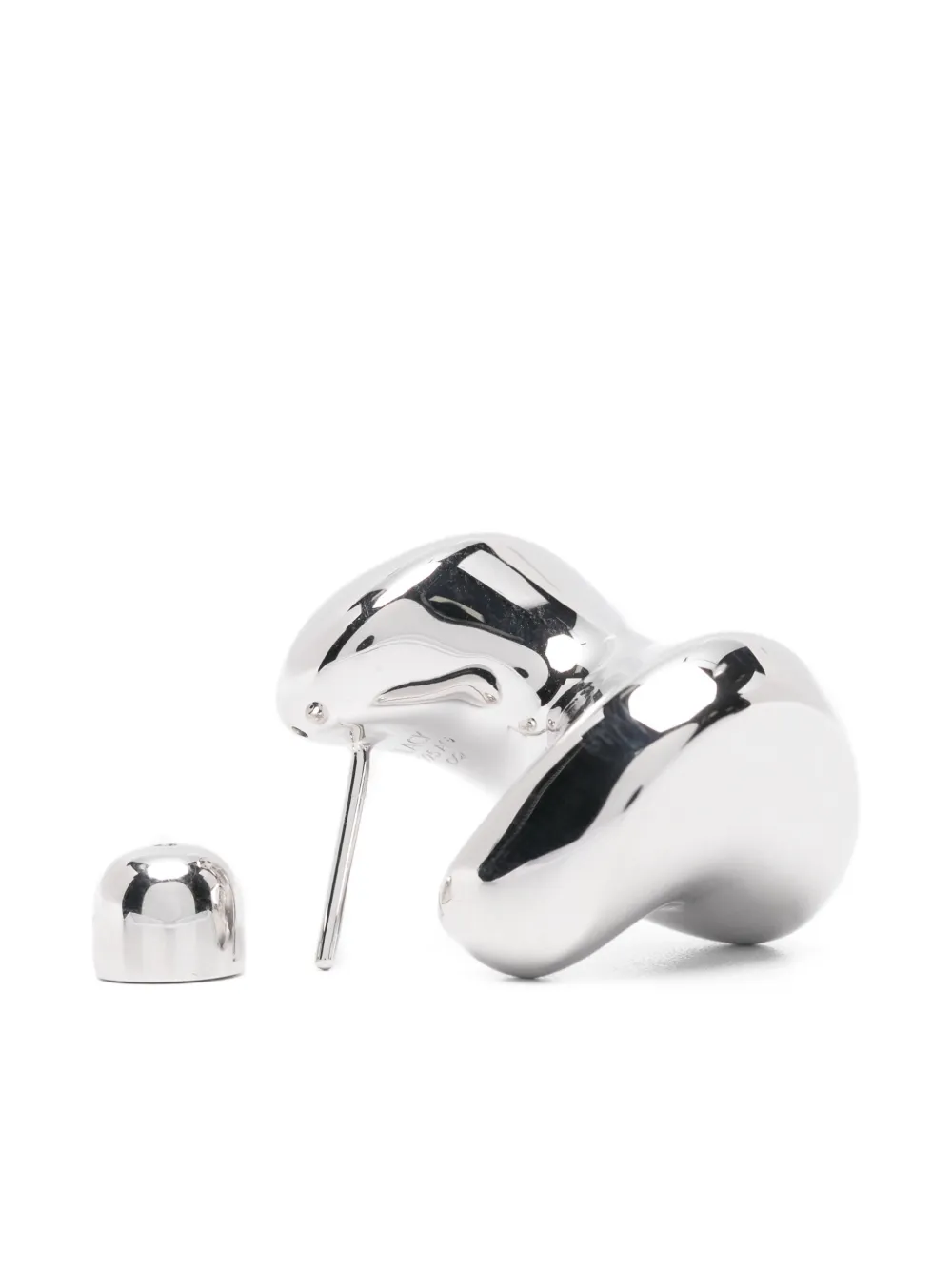 Maria Black Saddle medium earrings - Zilver