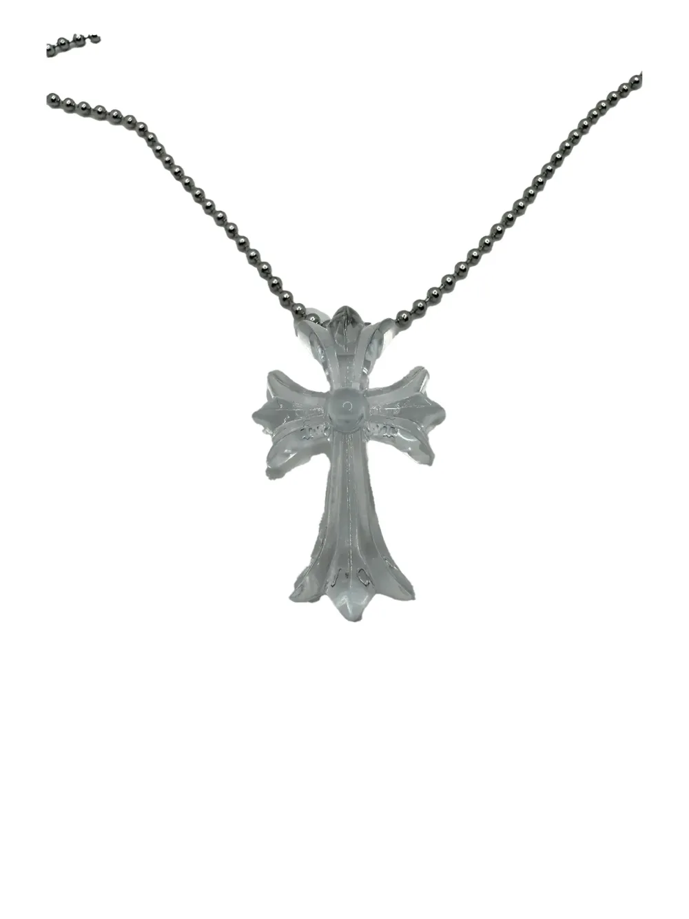 Chrome Hearts cross-pendant necklace | Silver | Image 1