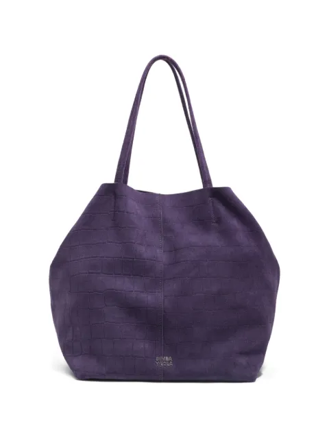 Bimba y Lola tote grande de gamuza