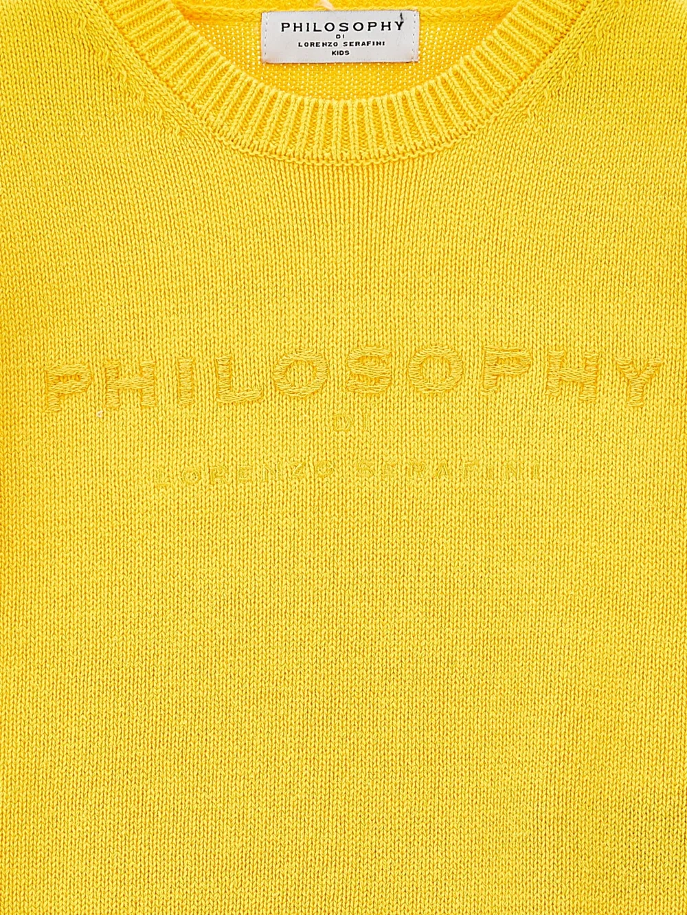 Philosophy Di Lorenzo Serafini Kids Gestreepte top Geel