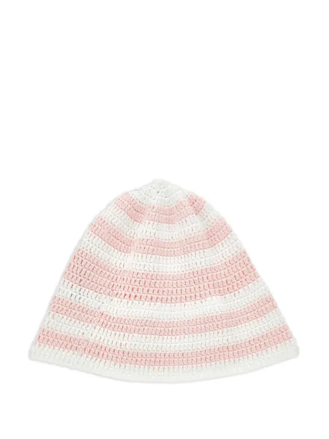 Philosophy Di Lorenzo Serafini Kids gorro de crochet con motivo de rayas
