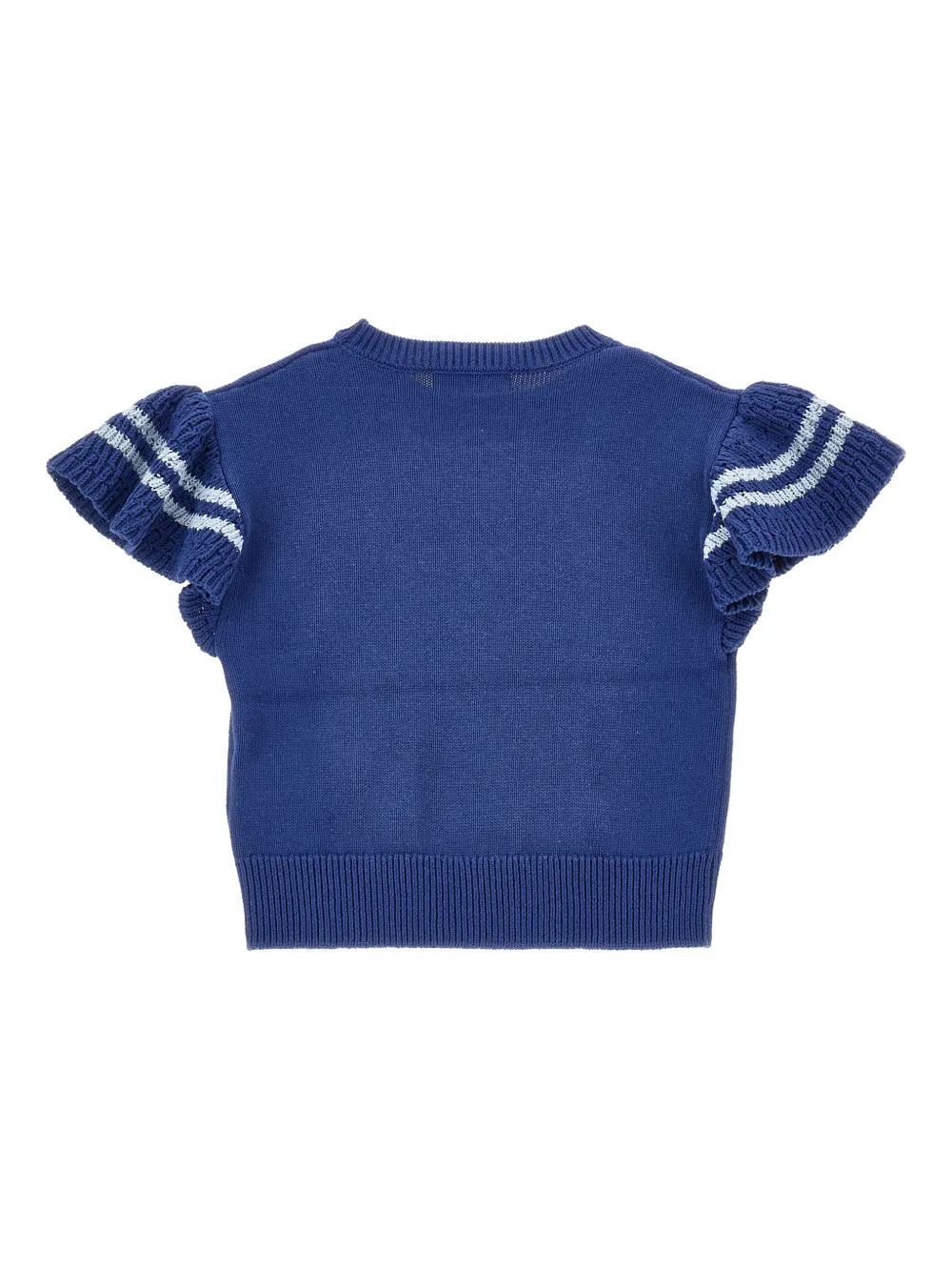  Philosophy Di Lorenzo Serafini Kids Ruffled-hem Top - Blue 