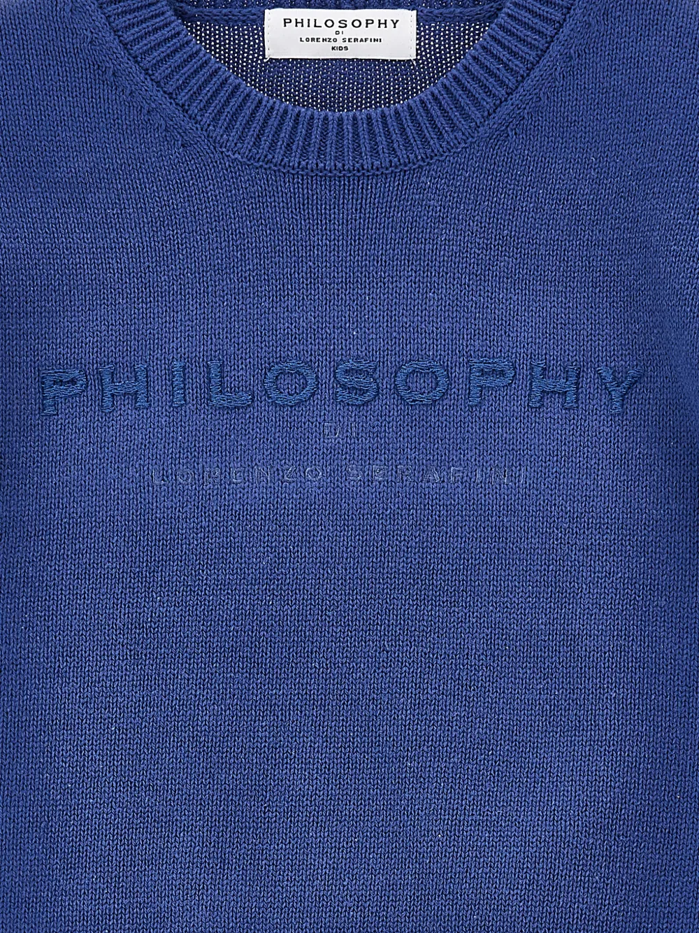Philosophy Di Lorenzo Serafini Kids Top met ruches Blauw
