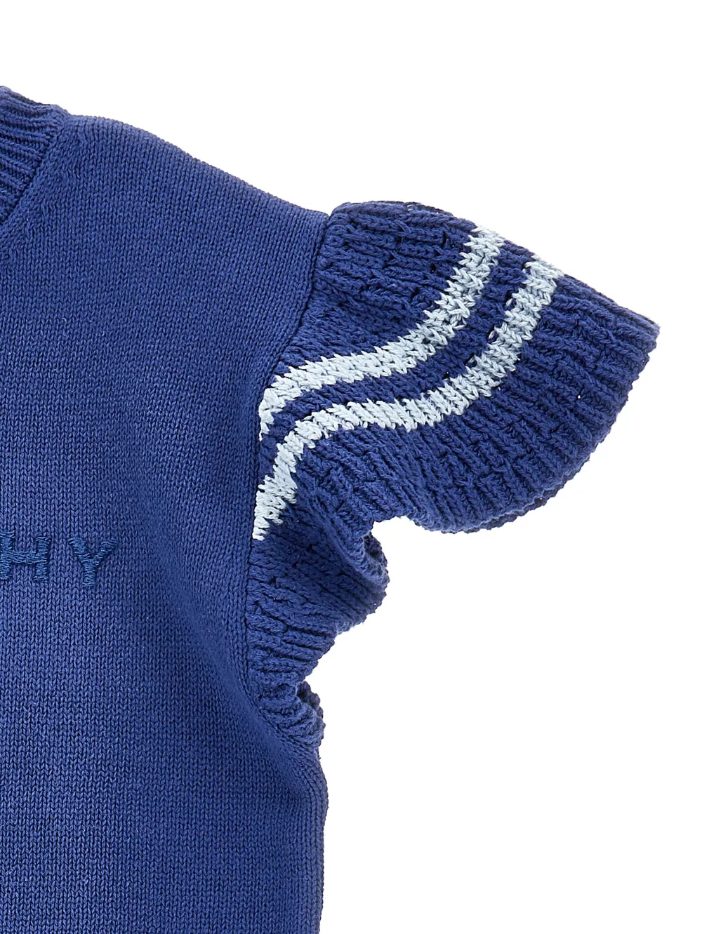  Philosophy Di Lorenzo Serafini Kids Ruffled-hem Top - Blue 