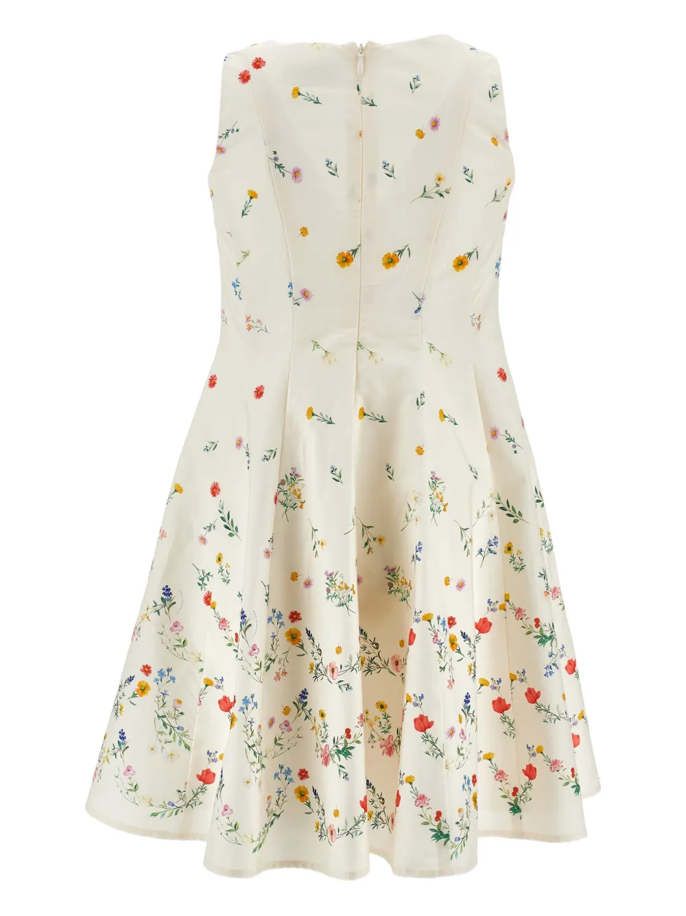 Philosophy Di Lorenzo Serafini Kids Jurk met bloemenprint Beige