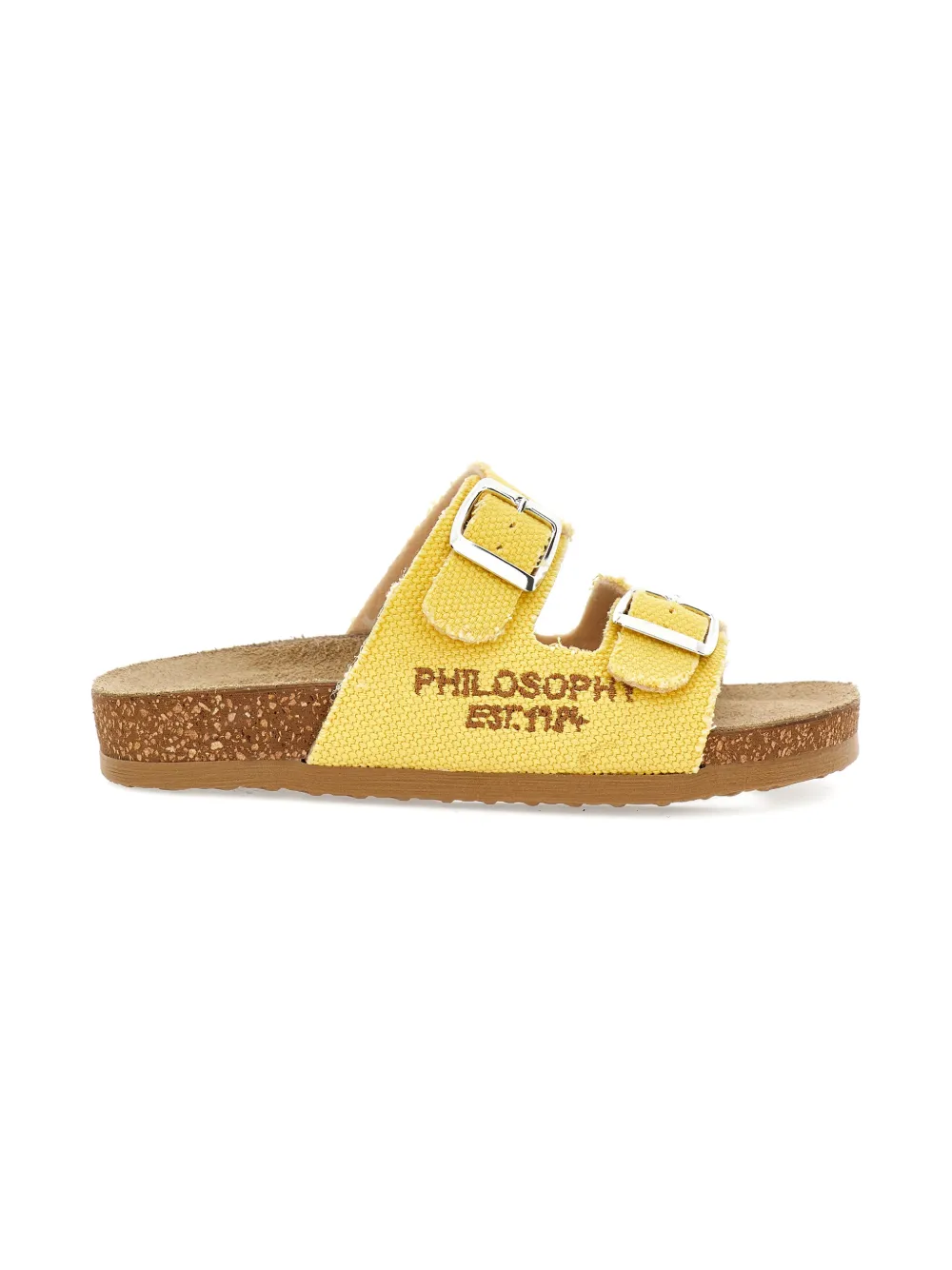 Philosophy Di Lorenzo Serafini Kids Sandalen met gesp Geel