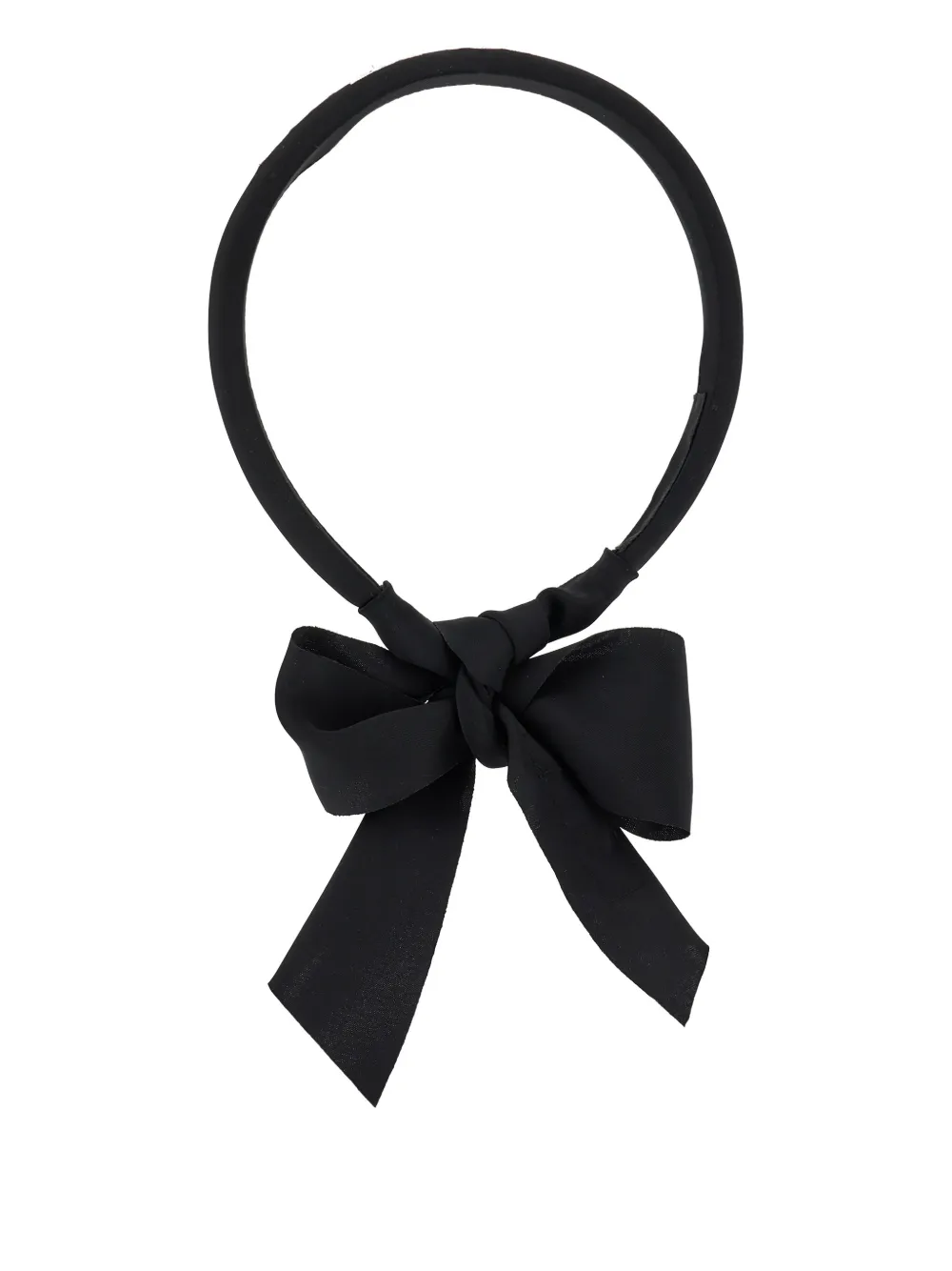 Philosophy Di Lorenzo Serafini Kids Cerchietto con nodo - Nero