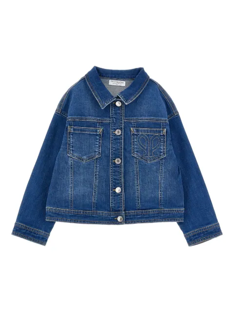 Philosophy Di Lorenzo Serafini Kids buttoned-embroidered jacket