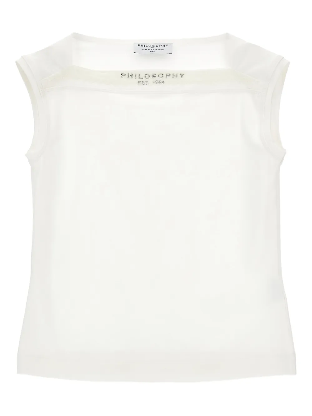 Philosophy Di Lorenzo Serafini Kids Top con stampa - Bianco