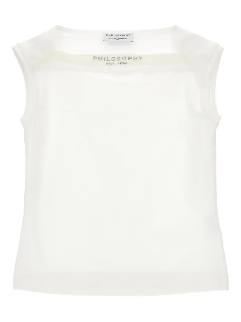 Philosophy Di Lorenzo Serafini Kids Blusa com estampa de logo