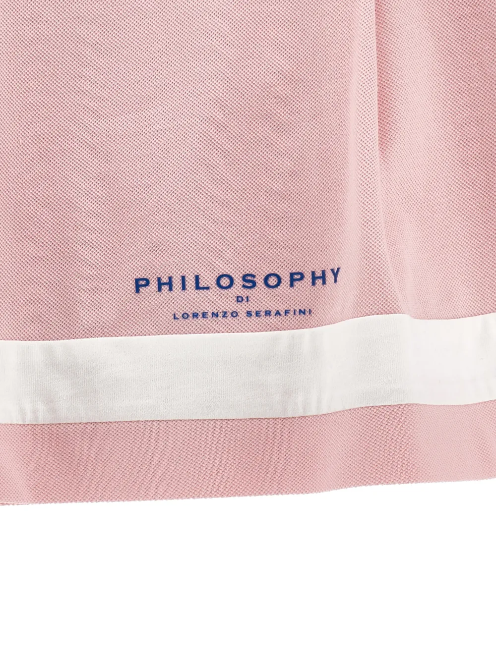  Philosophy Di Lorenzo Serafini Kids Logo-stripe Skirt - Pink 