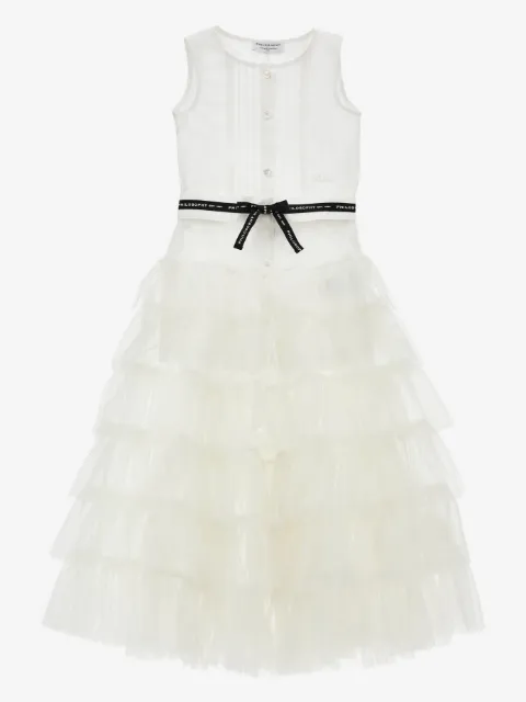 Philosophy Di Lorenzo Serafini Kids ruffled-ribbon skirt set (set of two)