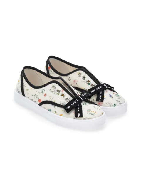 Philosophy Di Lorenzo Serafini Kids floral-print sneakers