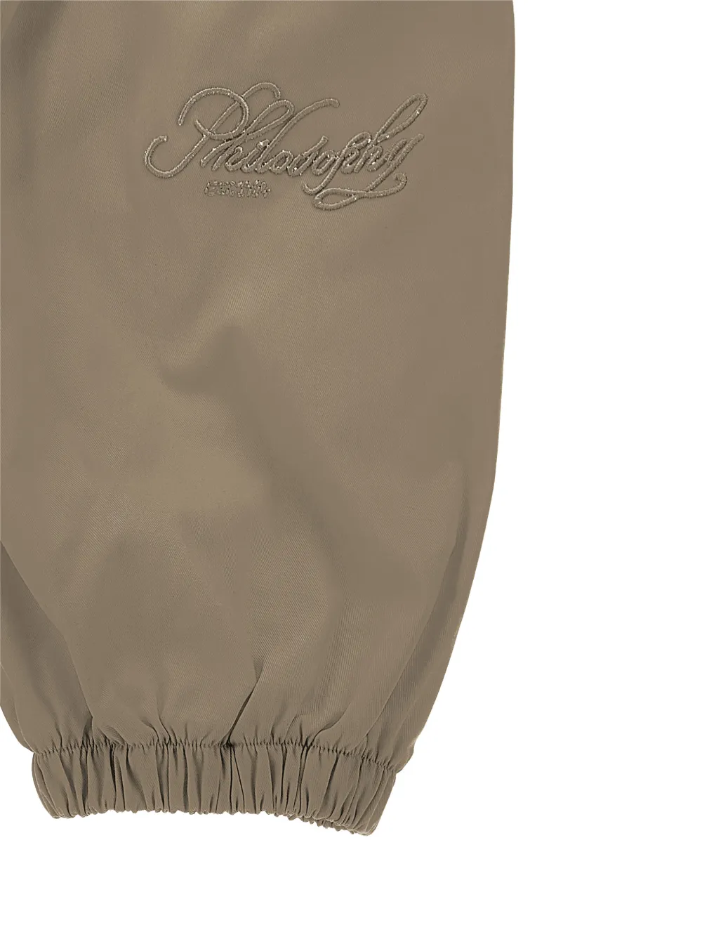  Philosophy Di Lorenzo Serafini Kids Ruffled-buttoned Top - Brown 