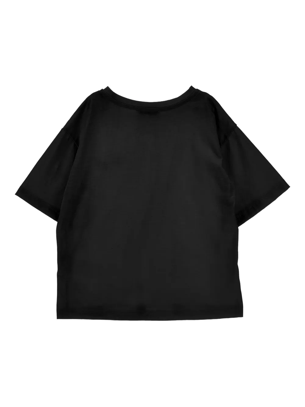 Philosophy Di Lorenzo Serafini Kids T-shirt met geborduurd logo Zwart