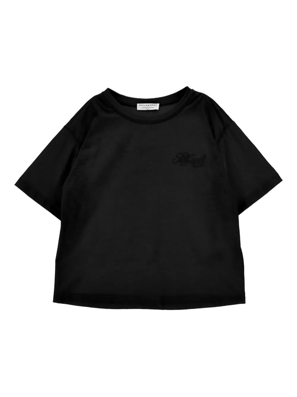 Philosophy Di Lorenzo Serafini Kids T-shirt con logo - Nero