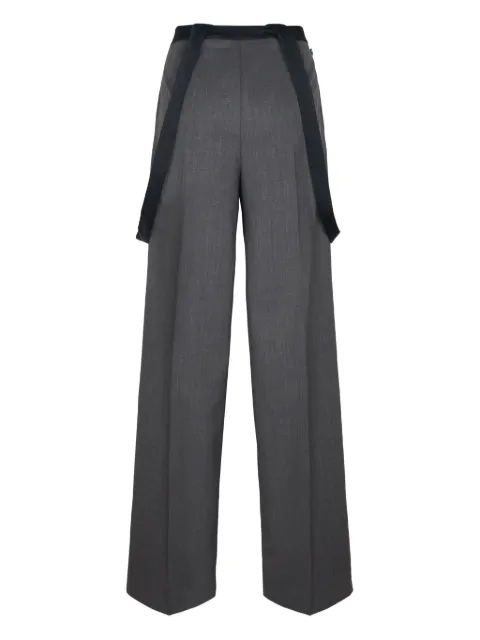 DONDUP Tecla suspenders trousers