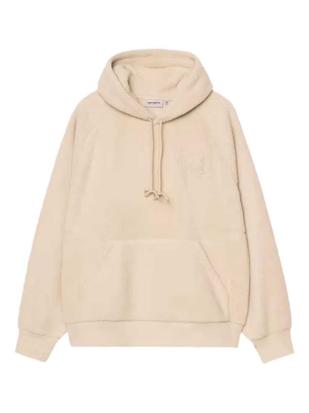 Carhartt WIP embossed hoodie | Neutrals | Image 1