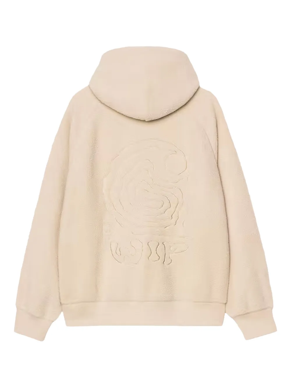 Carhartt WIP embossed hoodie Beige