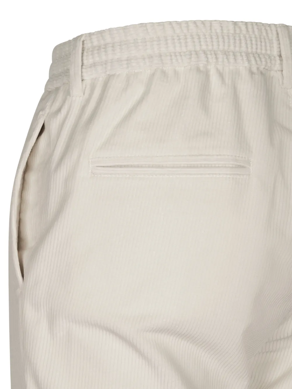 Tagliatore drawstring trousers Beige