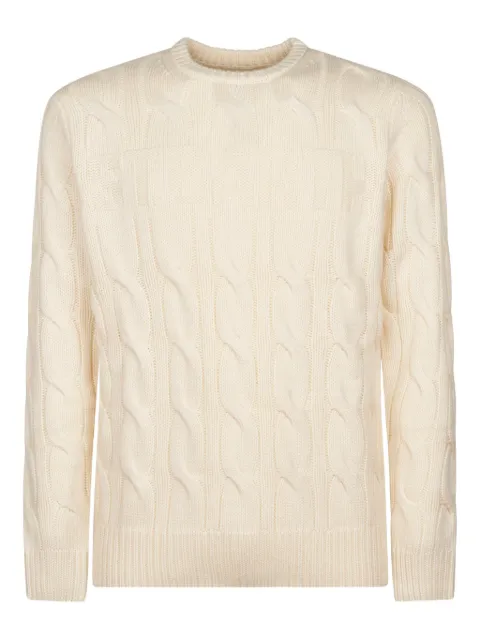 MC2 Saint Barth cable-knit crew-neck sweater