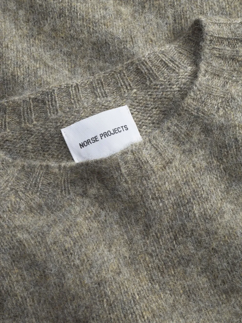 Norse Projects long-sleeve crew-neck sweater Grijs