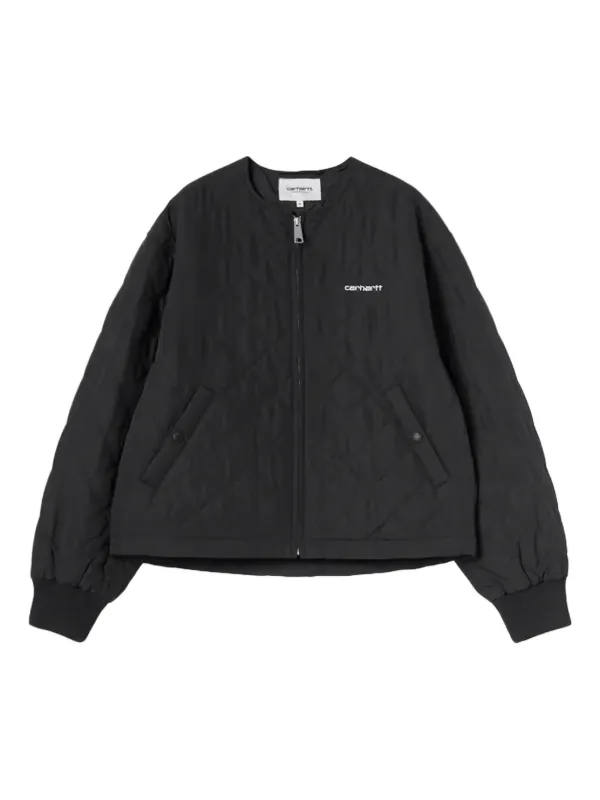 Carhartt WIP キルティング パデッドジャケット | ブラック | FARFETCH JP