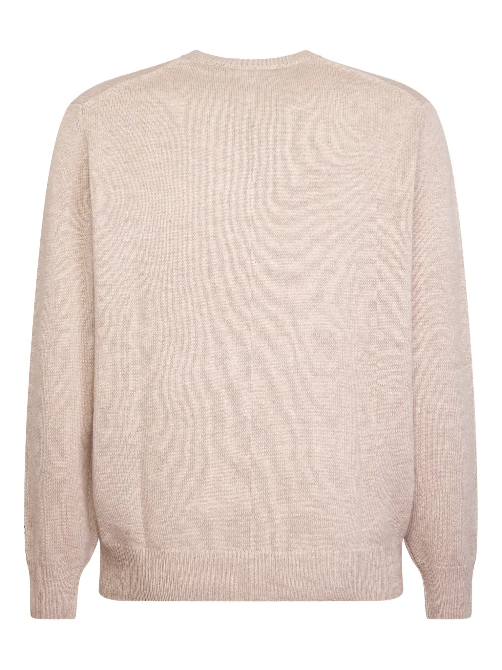 MC2 Saint Barth embroidered-detail sweater - Beige